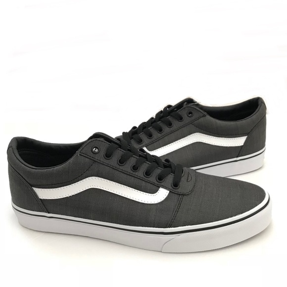 vans ward textile gray